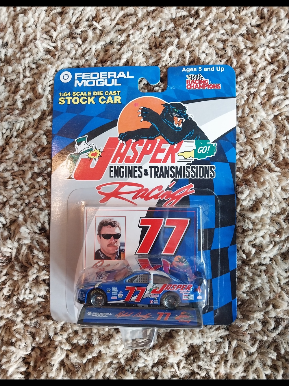NWT Robert Presley #77 Jasper Engines & Transmissions 1:64 Scale Die Cast Car
